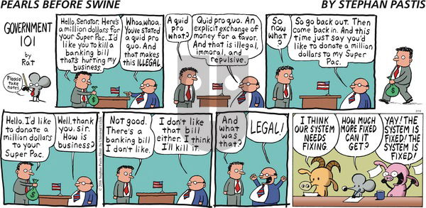 Pearls Before Swine - Sunday February 14, 2016 Comic Strip
