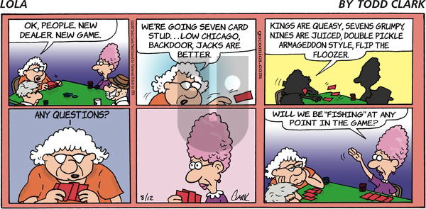 Lola on Sunday August 12, 2012 Comic Strip