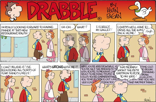 Drabble on Sunday October 14, 2012 Comic Strip