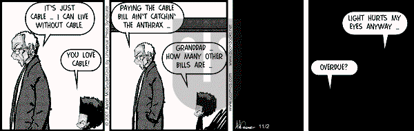 The Boondocks - Friday November 2, 2001 Comic Strip