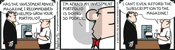 The Born Loser on Friday April 11, 2025 Comic Strip