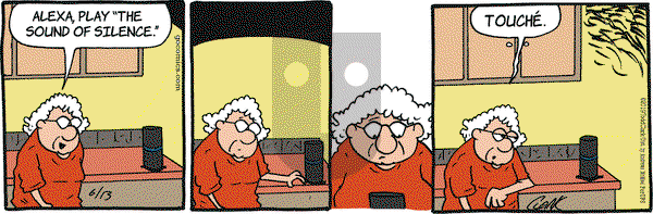 Lola on Thursday June 13, 2019 Comic Strip