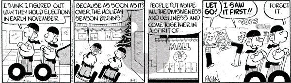 Drabble on Tuesday November 11, 2008 Comic Strip