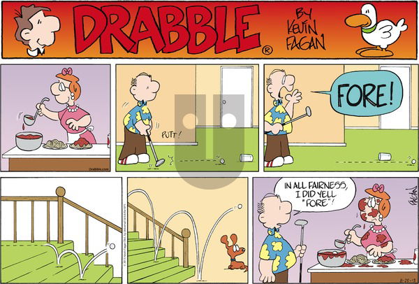 Drabble on Sunday August 25, 2013 Comic Strip