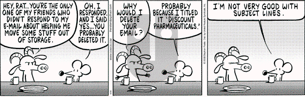 Pearls Before Swine on Monday June 30, 2008 Comic Strip
