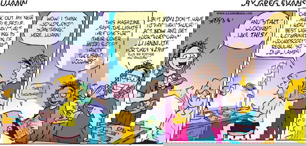 Luann on Sunday August 6, 2006 Comic Strip