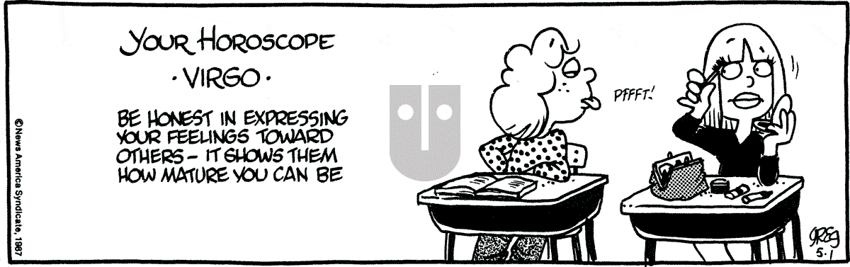 Luann - Friday May 1, 1987 Comic Strip
