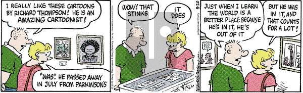 Betty - Saturday August 20, 2016 Comic Strip