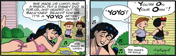 Nancy on Wednesday August 17, 2016 Comic Strip