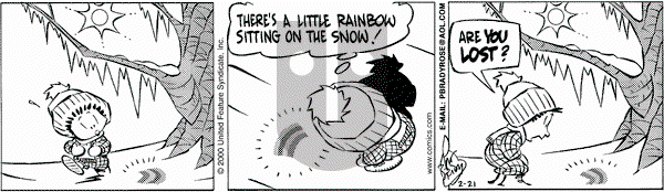 Rose is Rose - Monday February 21, 2000 Comic Strip