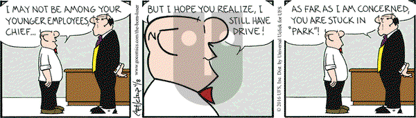 The Born Loser on Friday April 8, 2016 Comic Strip