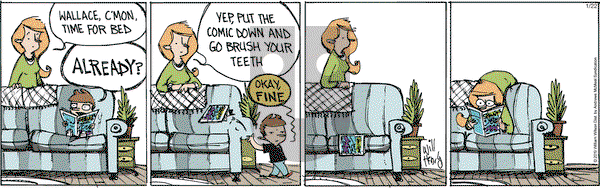 Wallace the Brave on Tuesday January 22, 2019 Comic Strip