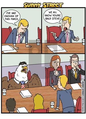 Sunny Street - Wednesday March 19, 2014 Comic Strip