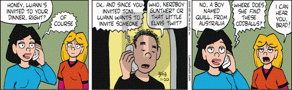 Luann on Friday November 20, 2009 Comic Strip
