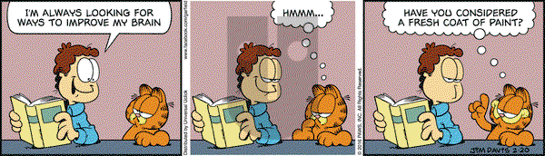 Garfield on Saturday February 20, 2016 Comic Strip