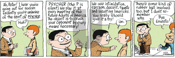 Cul de Sac on Saturday April 23, 2016 Comic Strip