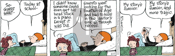 Cul de Sac on Saturday May 17, 2025 Comic Strip