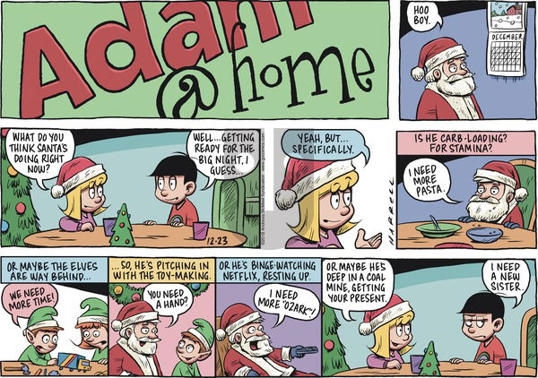 Adam@Home on Sunday December 23, 2018 Comic Strip