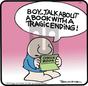 Ziggy on Wednesday January 31, 2018 Comic Strip
