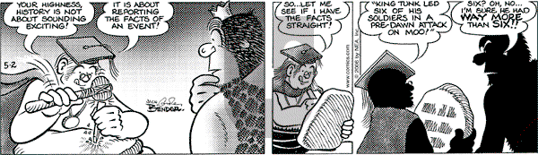 Alley Oop on Tuesday May 2, 2006 Comic Strip