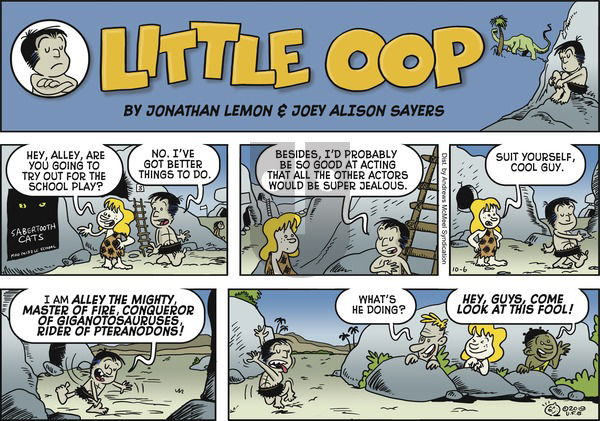 Alley Oop on Sunday October 6, 2019 Comic Strip