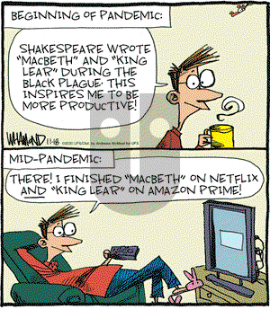 Reality Check on Wednesday November 18, 2020 Comic Strip