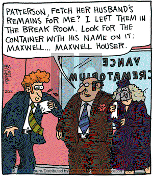 The Argyle Sweater on Thursday February 22, 2018 Comic Strip
