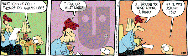 The Buckets on Thursday March 29, 2012 Comic Strip