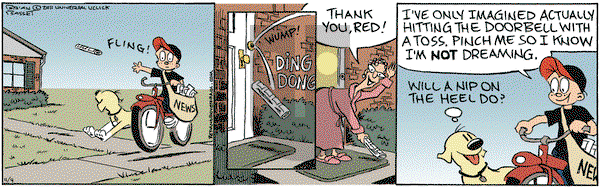 Red and Rover on Monday April 4, 2011 Comic Strip
