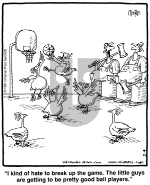 In the Bleachers on Tuesday February 4, 1997 Comic Strip