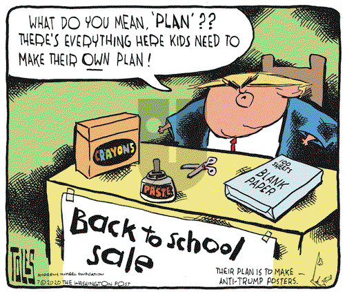 Tom Toles on Monday July 20, 2020 Comic Strip