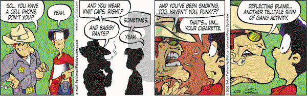Baldo on Tuesday March 25, 2003 Comic Strip