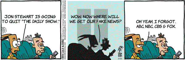 La Cucaracha on Wednesday February 25, 2015 Comic Strip