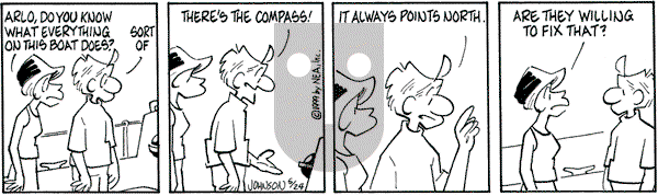 Arlo and Janis on Monday May 24, 1999 Comic Strip