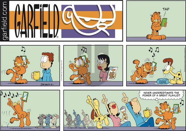 Garfield on Sunday September 1, 2019 Comic Strip
