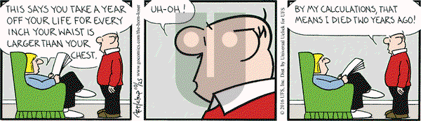 The Born Loser on Tuesday October 25, 2016 Comic Strip