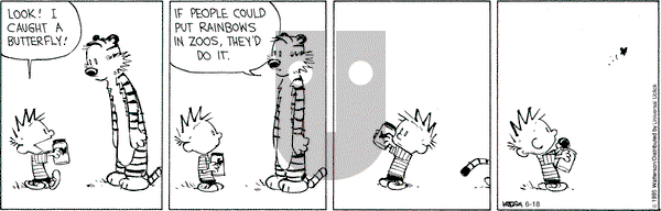 Calvin and Hobbes on Thursday June 18, 2015 Comic Strip