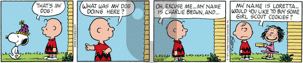 Peanuts on Friday July 21, 2000 Comic Strip