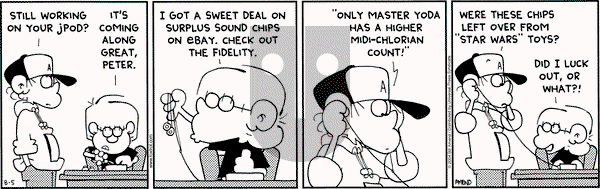 FoxTrot on Thursday August 5, 2004 Comic Strip