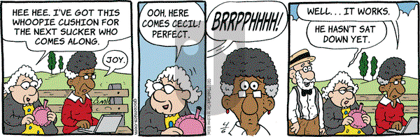 Lola on Thursday April 6, 2017 Comic Strip