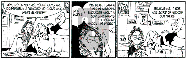 Luann on Thursday July 27, 1995 Comic Strip