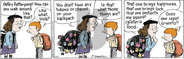 Cul de Sac on Tuesday April 22, 2014 Comic Strip