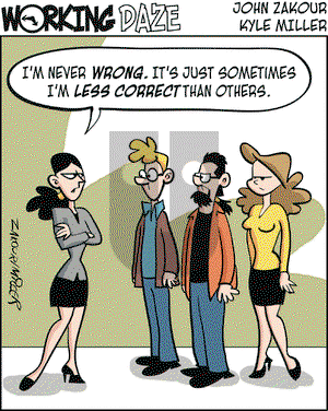 Working Daze on Wednesday April 23, 2008 Comic Strip