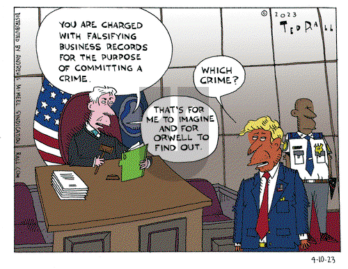 Ted Rall - Monday April 10, 2023 Comic Strip