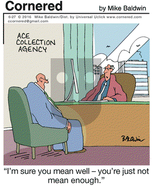Cornered on Monday June 27, 2016 Comic Strip