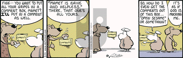 DeFlocked on Friday February 21, 2014 Comic Strip