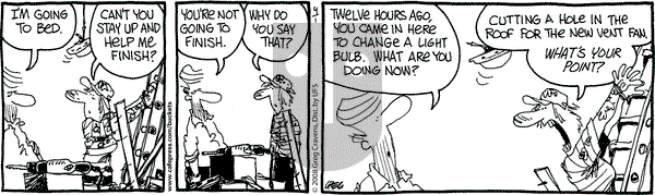 The Buckets on Tuesday April 1, 2008 Comic Strip