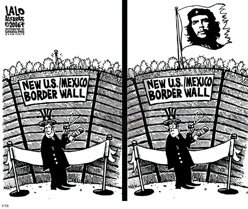 Lalo Alcaraz on Wednesday January 18, 2006 Comic Strip