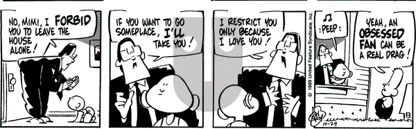 Rose is Rose on Tuesday October 24, 1989 Comic Strip