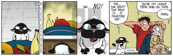 Get Fuzzy on Tuesday August 23, 2005 Comic Strip